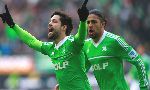 Wolfsburg 2-2 Nurnberg (Highlights vòng 27, giải VĐQG Đức 2012-13)