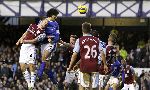 Everton 3-3 Aston Villa (England Premier League 2012-2013, round 25)