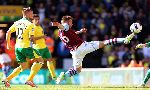 Norwich City 1-2 Aston Villa (England Premier League 2012-2013, round 36)