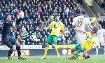 Norwich City 2-2 Swansea City (England Premier League 2012-2013, round 32)