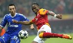 Galatasaray 1-1 Schalke 04 (Hghlights lượt đi vòng 1/8, Champions League 2012-13)