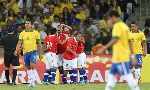 Brazil 2-2 Chile (International Friendly 2013, round 2)