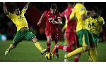 Southampton vs. Norwich City (giải Ngoại Hạng Anh ngày 29/11/2012 02:45)