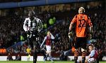 Aston Villa 1-2 Newcastle (Highlights vòng 24, giải Ngoại Hạng Anh 2012-13)