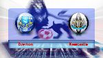 Everton 2-2 Newcastle (England Premier League 2012-2013, round 4)