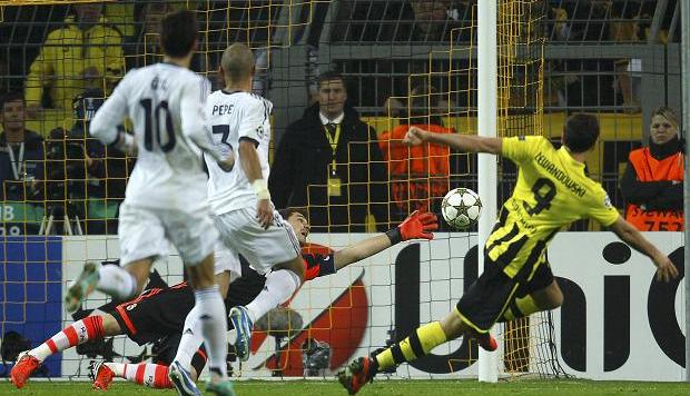 Dortmund đã đánh bại Real tại Signal Iduna Park ngày 25/10/2012