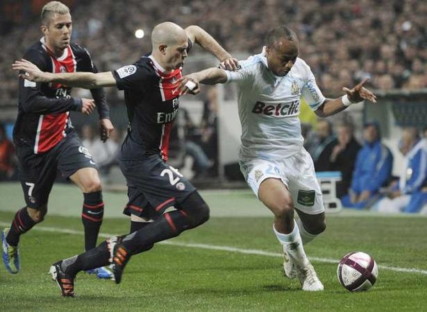 Marseille (phải) khó có thể cản bước PSG