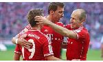 Bayern Munich 5 - 0 Eintr. Frankfurt (Đức 2013-2014, vòng 19)