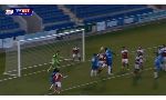 Colchester United 1 - 2 Swindon (Hạng 2 Anh 2013-2014, vòng 16)