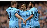 Manchester City 4-1 Tottenham Hotspur (English Premier League 2014-2015, round 8)