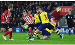Southampton 2-0 Arsenal (English Premier League 2014-2015, round 20)