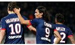 Ajaccio 1 - 2 Paris Saint Germain (Pháp 2013-2014, vòng 20)