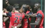 Guingamp 2-7 Nice (French Ligue 1 2014-2015, round 11)