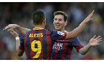 Barcelona 7-0 Osasuna (Spanish La Liga 2013-2014, round 28)