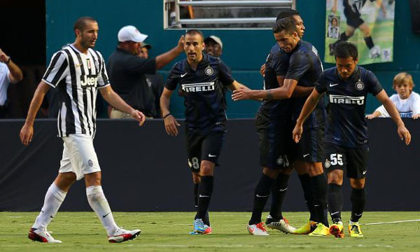 Juventus 1-1 (pen 8-9) Inter Milan (Highlights giao hữu quốc tế Champions Cup 2013) 
