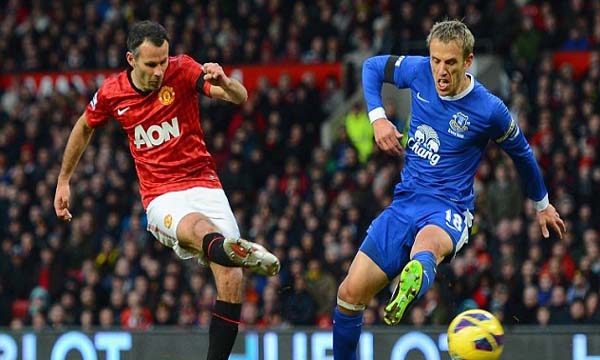 Man United 2-0 Everton (Highlights vòng 26, giải Ngoại Hạng Anh 2012-13)