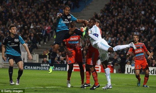 Marseille 0-1 Arsenal (Highlight bảng F, Champions League 2011-2012)