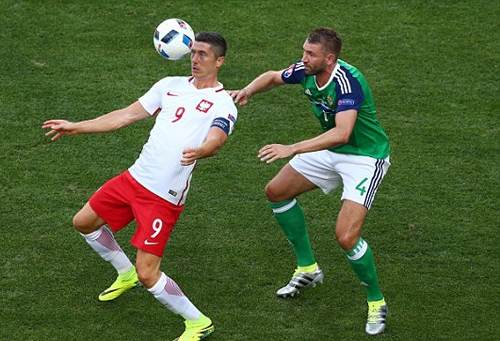 Ba Lan 1 - 0 Bắc Ireland (Euro 2014-2016, vòng bảng)