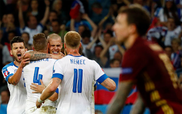 Nga 1 - 2 Slovakia (Euro 2014-2016, vòng bảng)