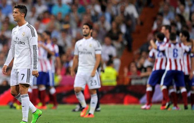 Real Madrid 0 - 1 Atletico Madrid (Tây Ban Nha 2013-2014, vòng 7)