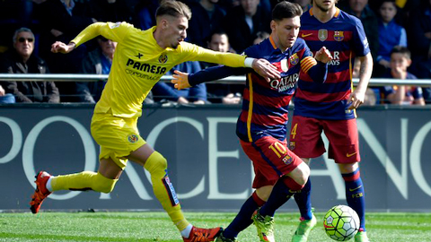 Villarreal 2 - 2 Barcelona (Tây Ban Nha 2015-2016, vòng 30)