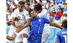Italy 0 - 1 Uruguay (World Cup 2014, vòng bảng)
